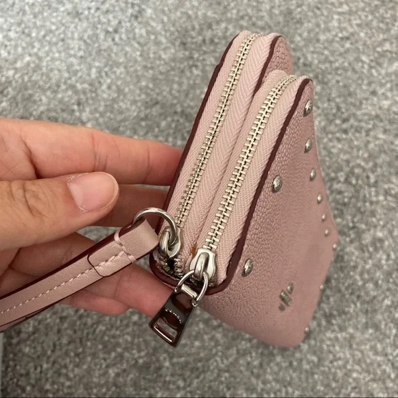 Coach double zip wallet and wristlet NWT - Picture 4 of 16